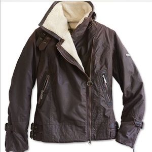 Barbour Ordinance Waxed Cotton Aviator Jacket NWT